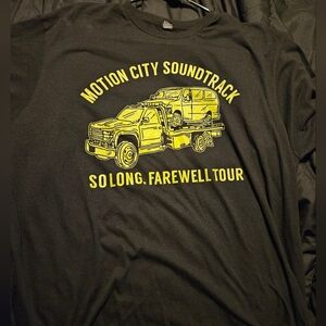 Motion City Soundtrack So Long Farewell Tour Shirt Tultex XL